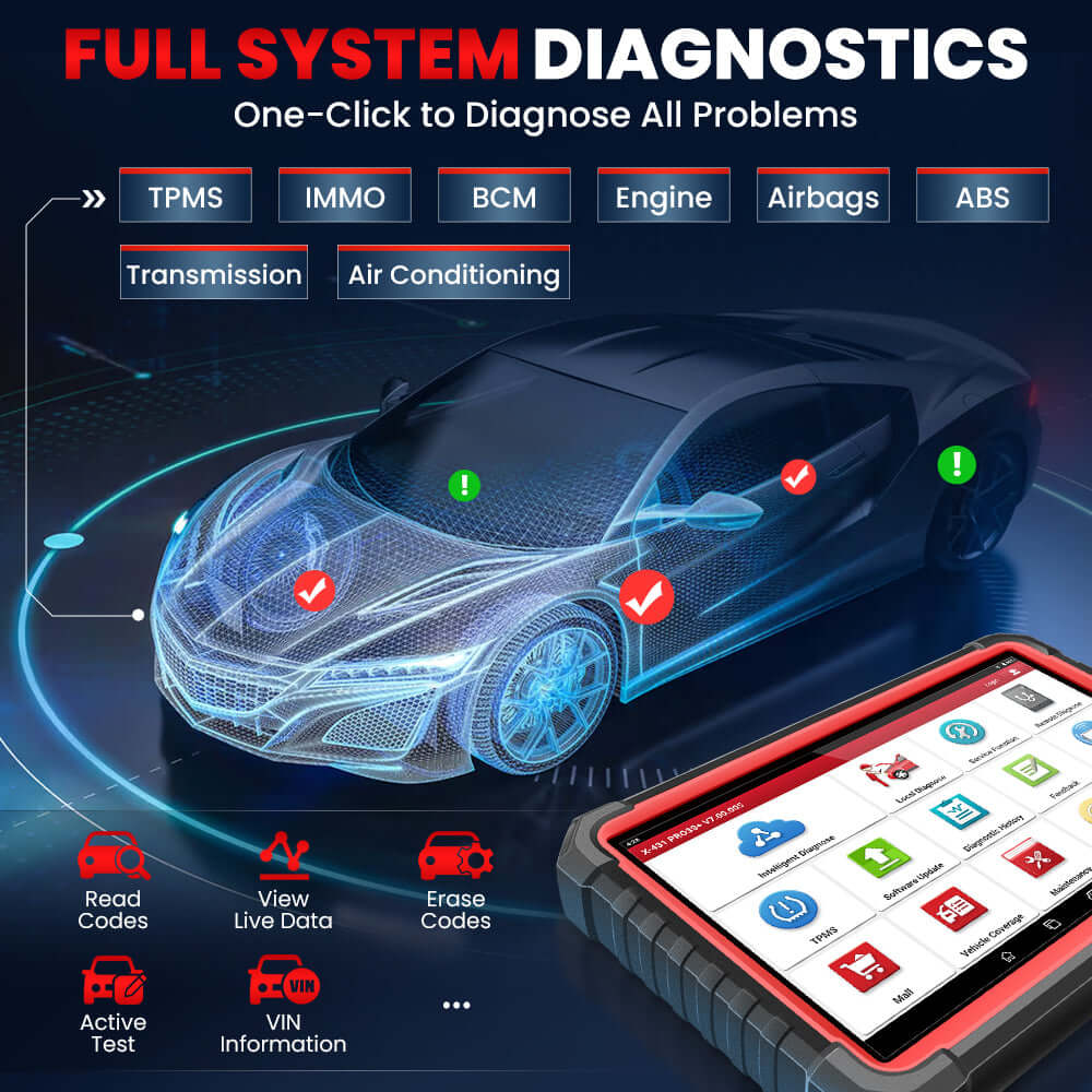 2025 LAUNCH X431 PRO3S+ V5.0 10.1 Inch Full System Car Diagnostic Tool - CAN FD, OBD/OBD2 Scanner with Topology Map for Mechanics & DIY Auto Repair | Works on Cars, Trucks & SUVs