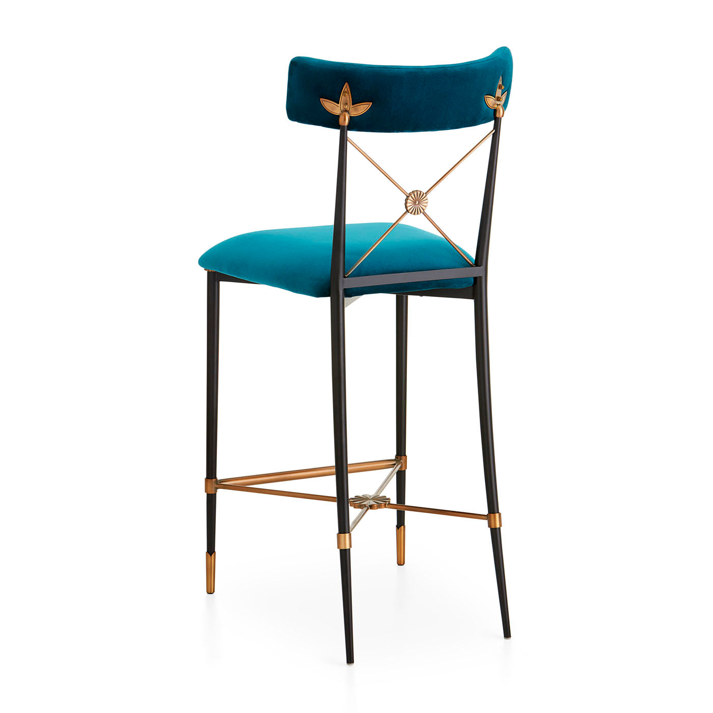 Modern Rider Counter Stool - Adjustable Height Bar Stool for Kitchen Island, Breakfast Nook & Home Bar - Comfortable PU Leather Seat with Sturdy Metal Base - Perfect for Dining & Entertaining