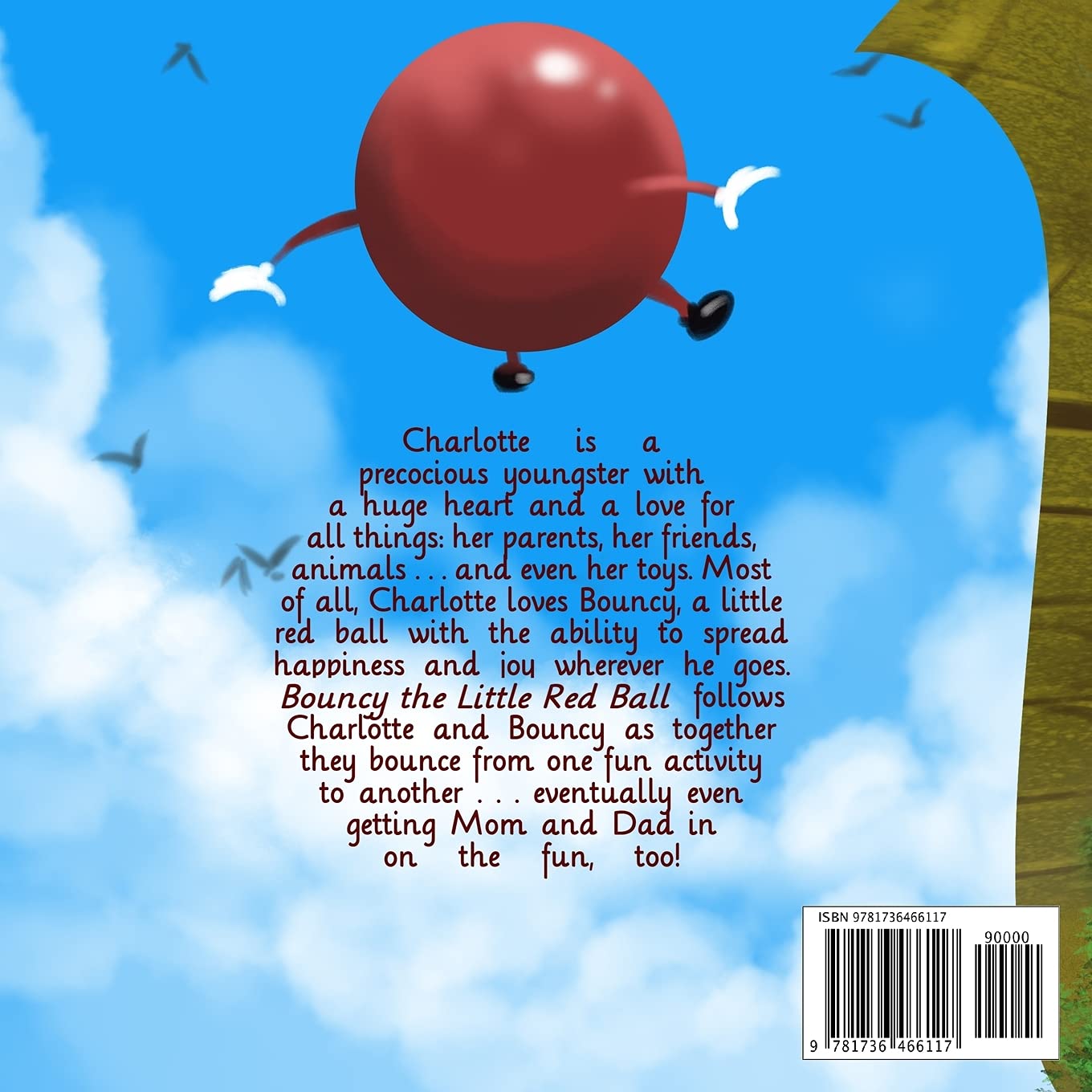 Bouncy the Little Red Ball - High-Quality Bouncing Toy for Kids, Pets & Outdoor Play - Perfect for Backyard, Park & Indoor Fun