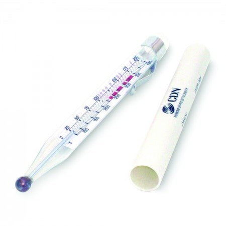 Non-Slip Candy & Deep Fry Thermometer with Clip - Perfect for Candy Making, Frying, Brewing, and Cooking