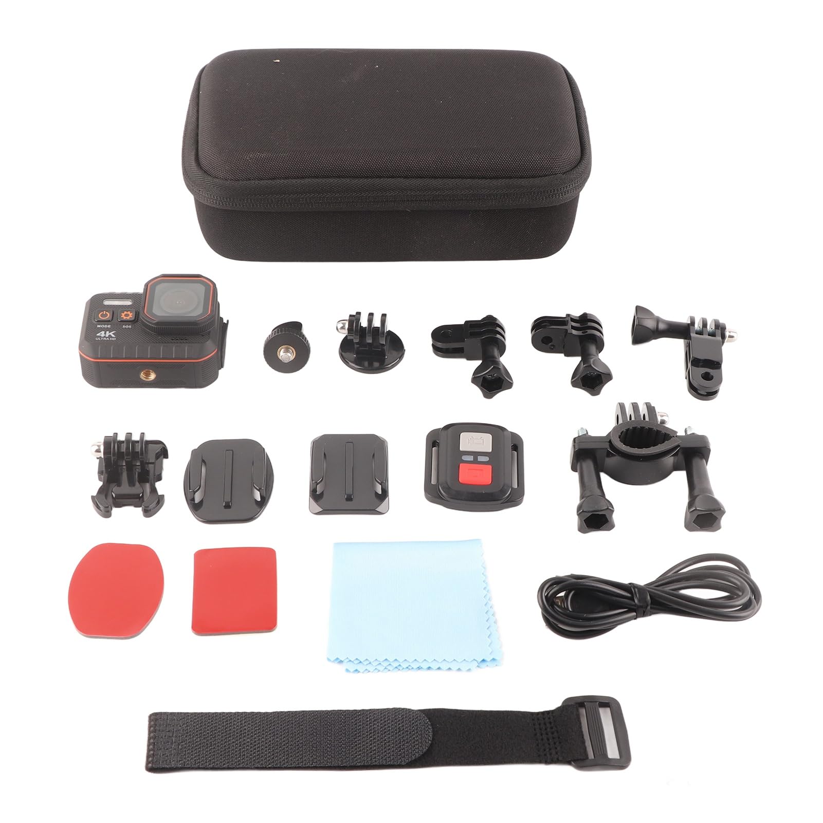 4K Waterproof Action Camera for Underwater & Sports - Durable HD Video Camera for Diving, Surfing, Skiing & Outdoor Adventures