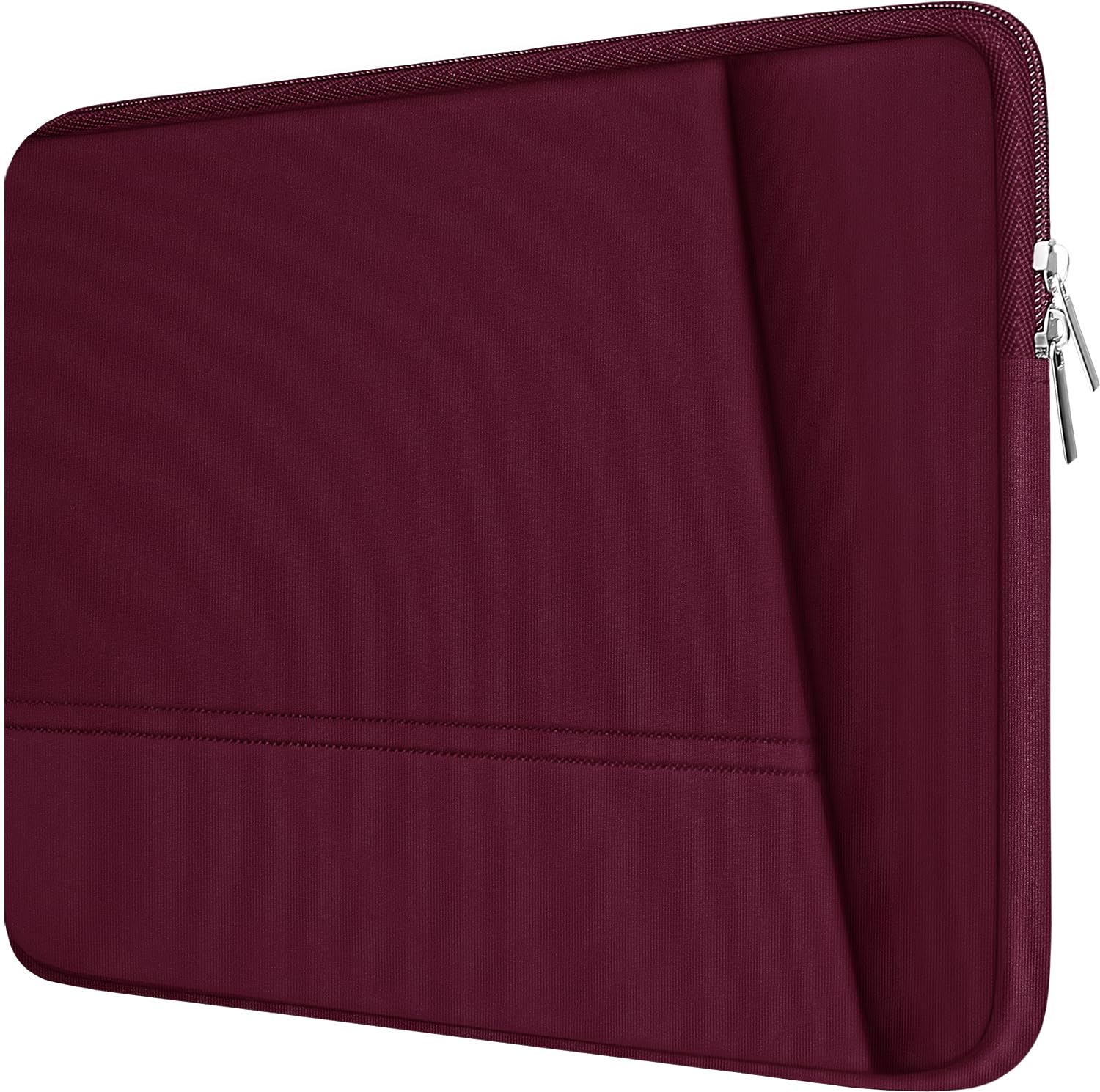 Upgraded 14 Inch Laptop Sleeve for MacBook Pro 2024 - Waterproof Protective Case Compatible with 13.3-14 Inch MacBook Pro/Air (Rose) | Perfect for Business Travel, Commuting & College Use