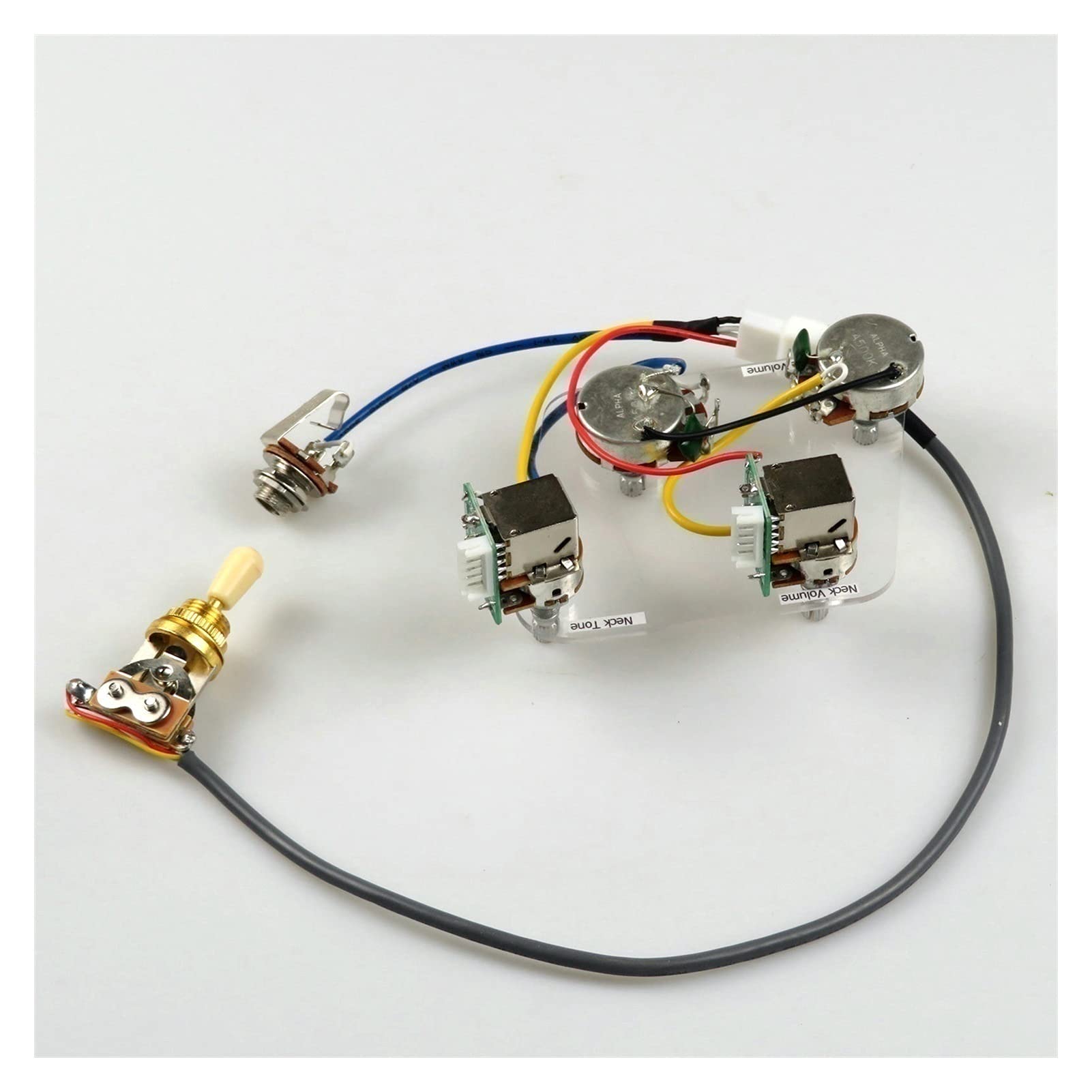 Professional Humbucker Alnico 5 Electric Guitar Pickups Set - Golden YE Frame for Epiphone Guitars | Perfect for Rock, Blues & Metal Performances