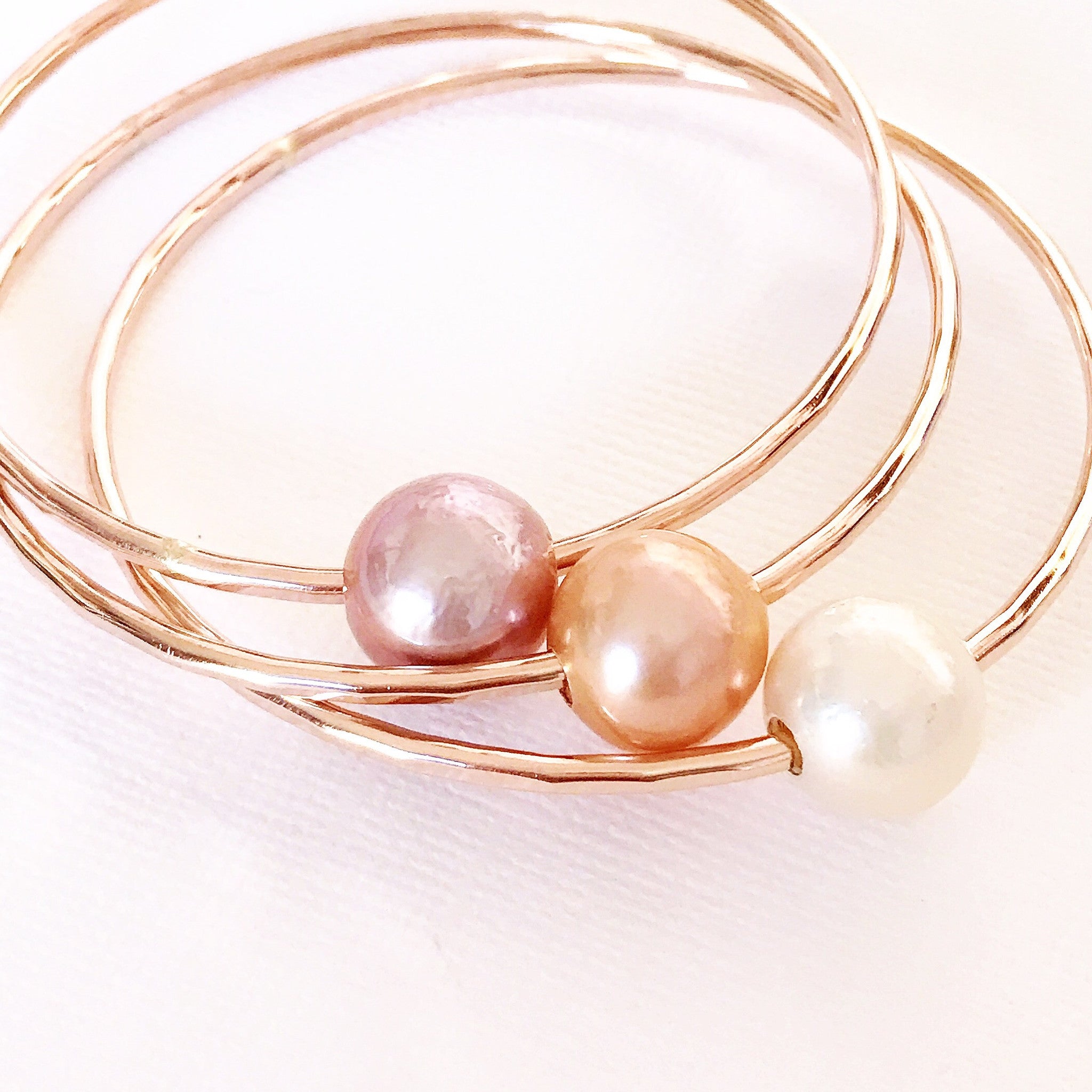 Natural Ginger Bangles Set (B260) - Handmade Boho Jewelry for Women, Fashion Bracelets for Yoga, Meditation & Everyday Wear