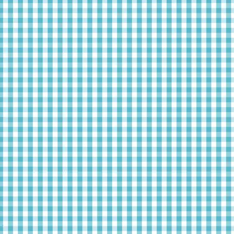 Devonstone Fundamentals DV2864 Check Barrier Blue - Stylish and Durable Checkered Barrier for Home, Office, and Outdoor Use