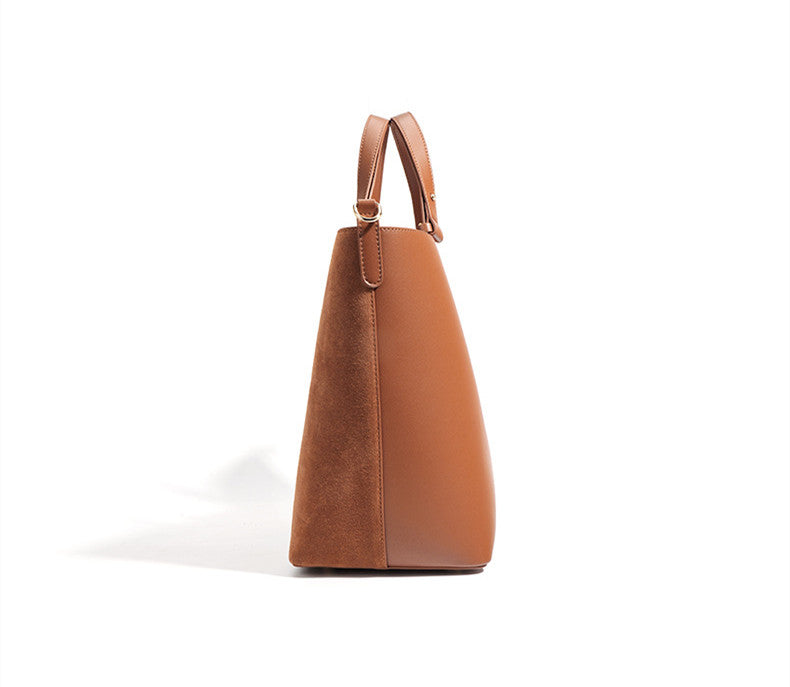Stylish Women's Leather Tote Bag - Premium Genuine Leather Handbag for Work, Travel & Everyday Use | Spacious Designer Shoulder Bag for Office, Shopping & Commuting