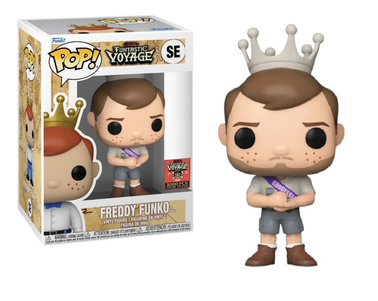 2024 Freddy Funko as Andy 3000 Piece Pop Vinyl Figure - Limited Edition Collectible for Funko Pop Enthusiasts | Perfect for Display, Gifting, and Pop Culture Collections
