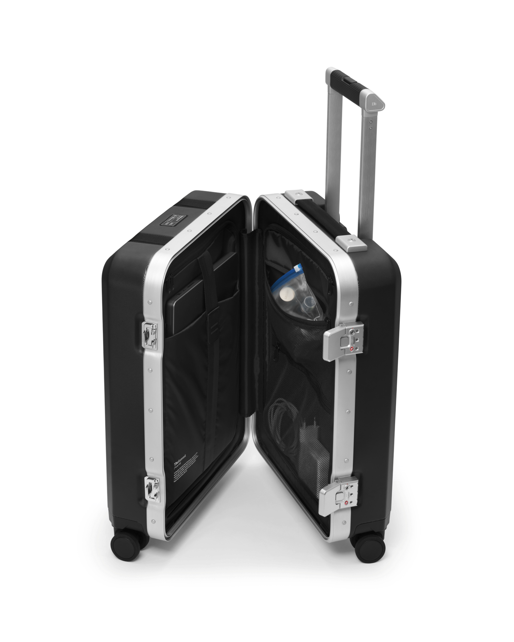 DB Journey Ramverk Pro Carry On Luggage - Lightweight Durable Suitcase for Travel & Business Trips - Perfect for Airplane Overhead Bin & Weekend Getaways