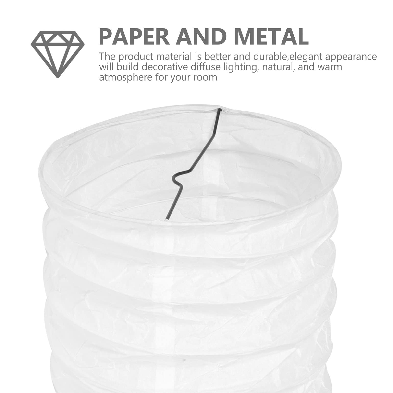 Japanese Style Paper Floor Lamp Shade Replacement - Uonlytech Handmade Standing Lamp for Living Room, Hotel, Restaurant - Soft Ambient Lighting for Cozy Home Decor & Commercial Spaces