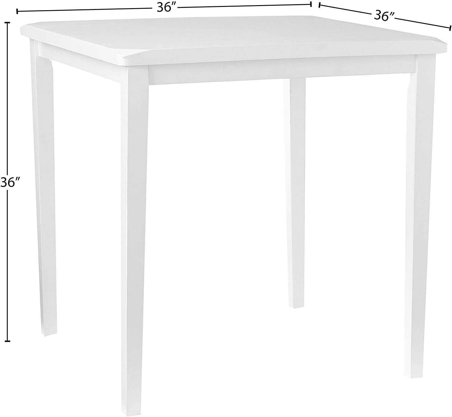 Modern 5-Piece Counter Height Dining Set - Square Table with 4 Saddle Stools - Perfect for Small Spaces, Breakfast Nooks & Kitchen Islands - Durable & Stylish Home Furniture