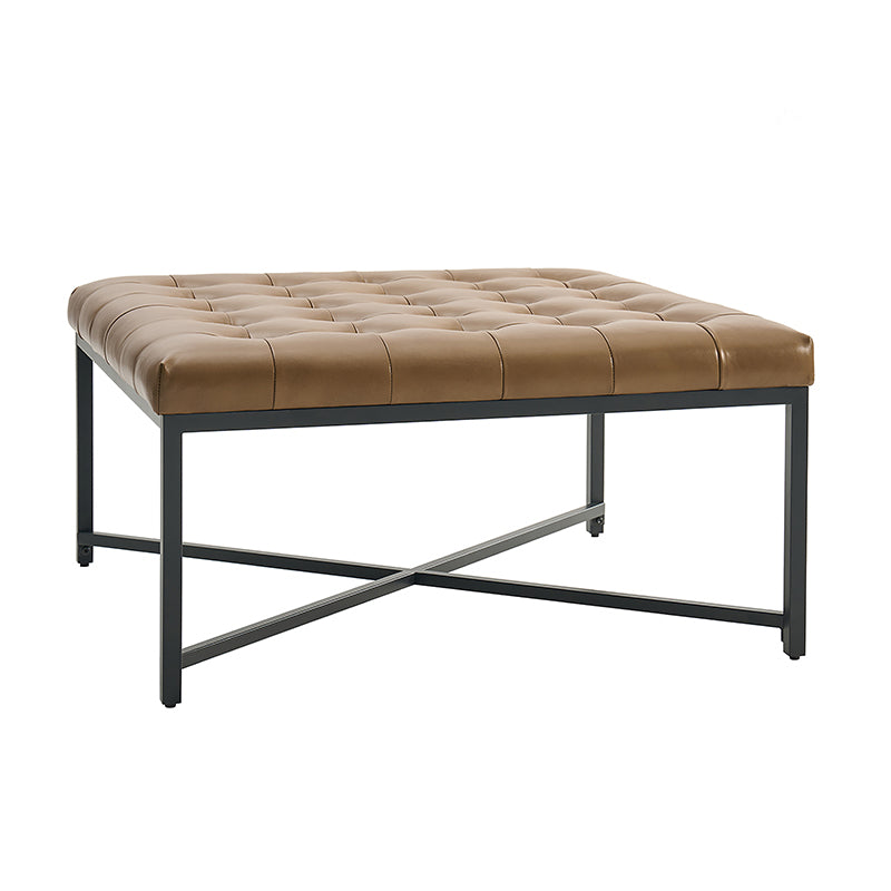 Modern Industrial Waterproof Coffee Table - Durable & Stylish for Living Room, Office, or Outdoor Use