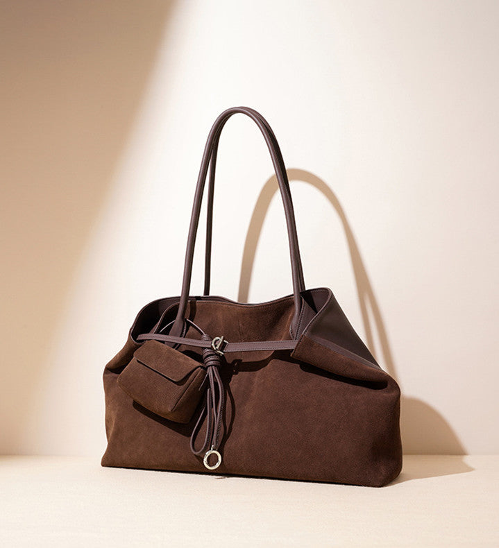 Stylish Genuine Leather Shoulder Tote Bag for Women - Durable & Comfortable Crossbody Purse - Perfect for Work, Travel & Everyday Use