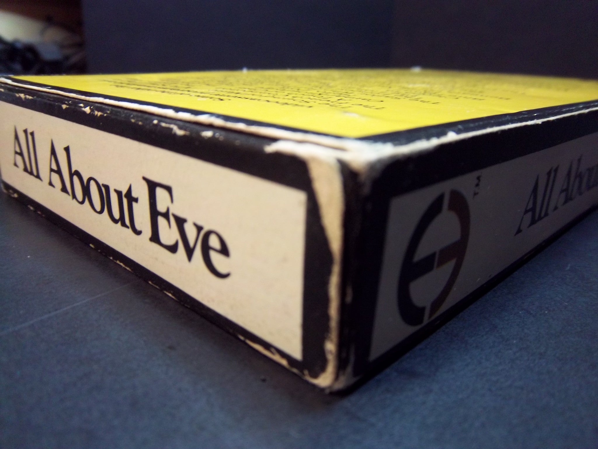 All About Eve (1979) VHS - Starring Bette Davis, Anne Baxter & George Sanders | Classic Movie Collectible | Free US Shipping | Perfect for Vintage Film Lovers & Home Theater Enthusiasts