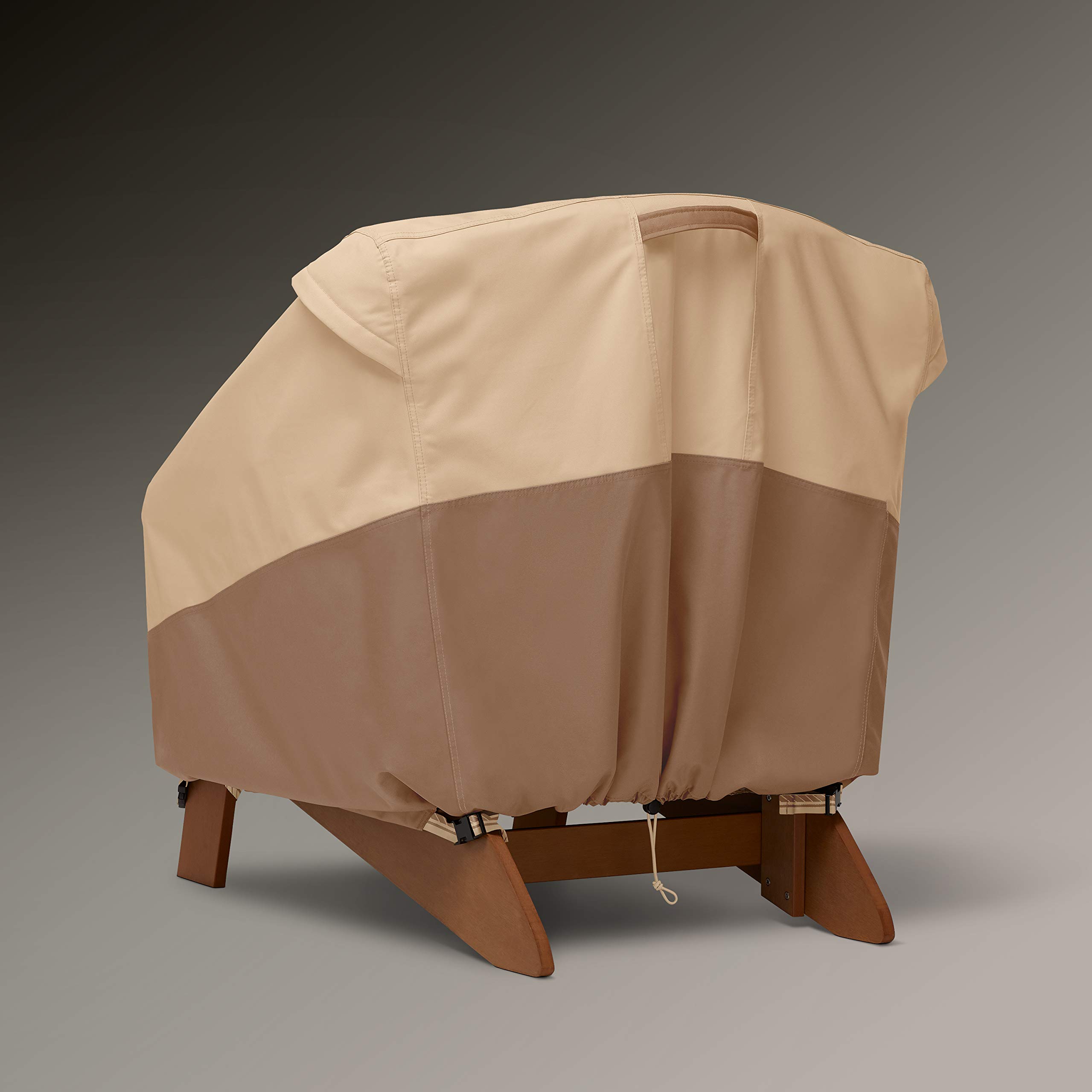Classic Accessories Veranda's Best Waterproof Adirondack Patio Chair Cover, 32 x 34 x 36 Inch - Durable Outdoor Furniture Protection for All Seasons
