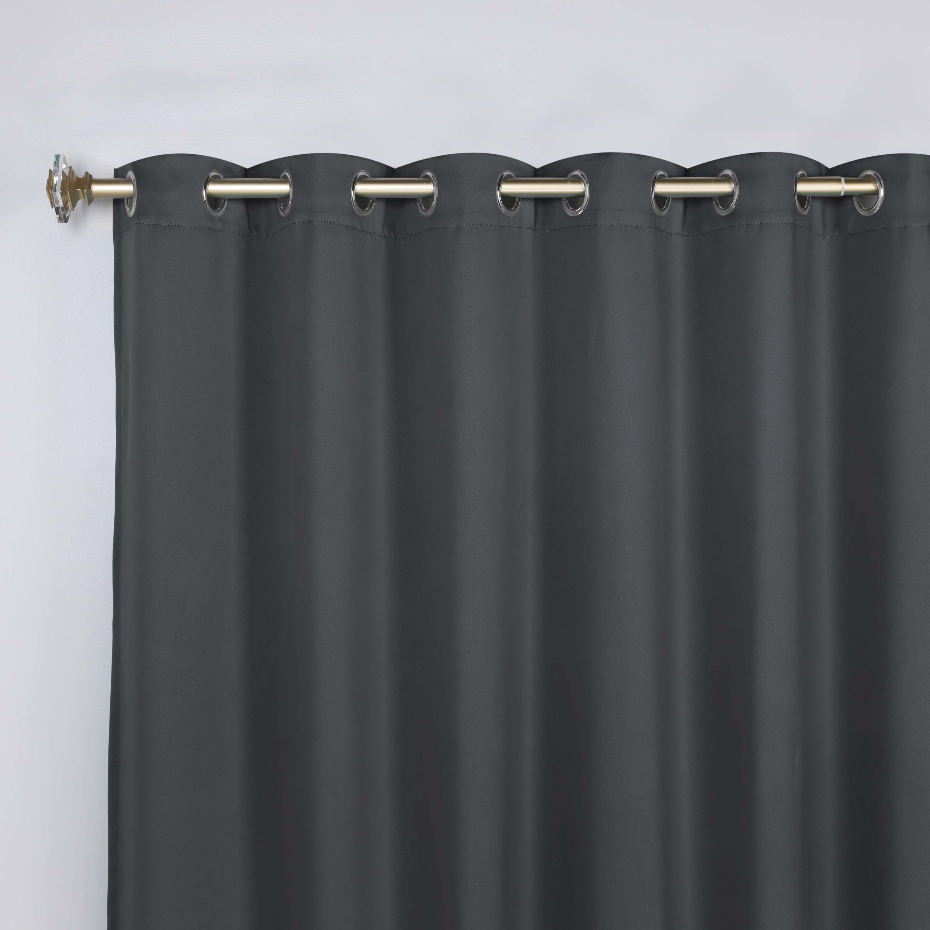 Machine Washable Blackout Curtains Set of 2 - Solid Color Room Darkening Window Treatments for Bedroom & Nursery - Blocks Light & Noise for Better Sleep