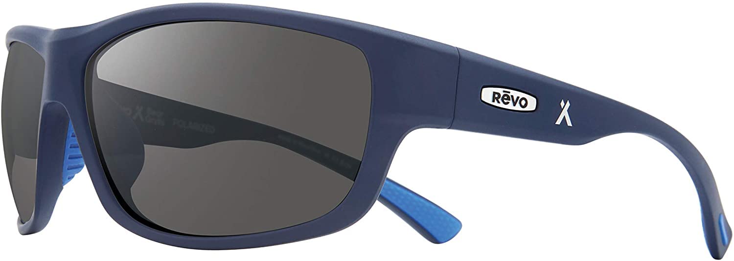 Revo Polarized Sunglasses - Bendable Wrap Frame for Sports & Outdoor Activities - UV Protection for Running, Cycling, and Driving