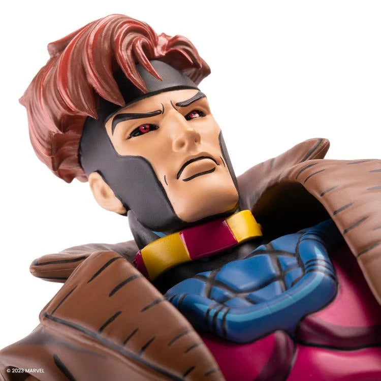 X-Men: The Animated Series Gambit 1/6 Scale Collectible Action Figure - Perfect for Marvel Fans, Display & Comic Book Collections