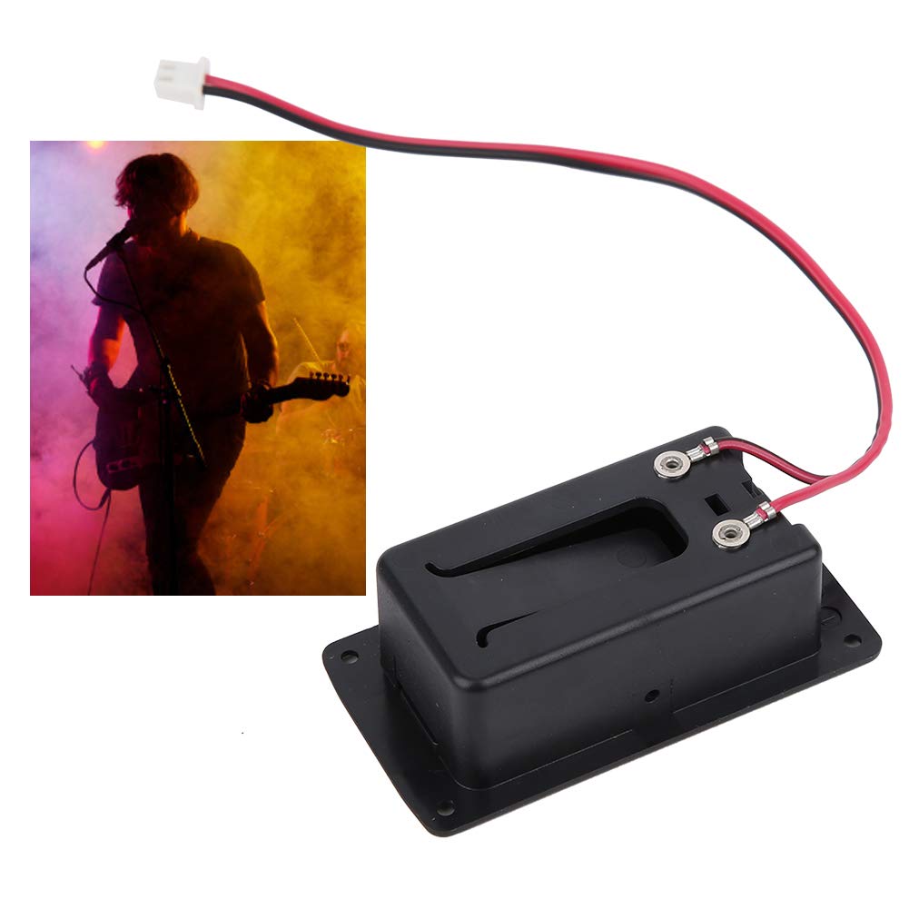 Durable Guitar Battery Cover Box for Bass Guitar - Replacement Part for Secure Battery Protection | Perfect for Live Performances & Studio Recording