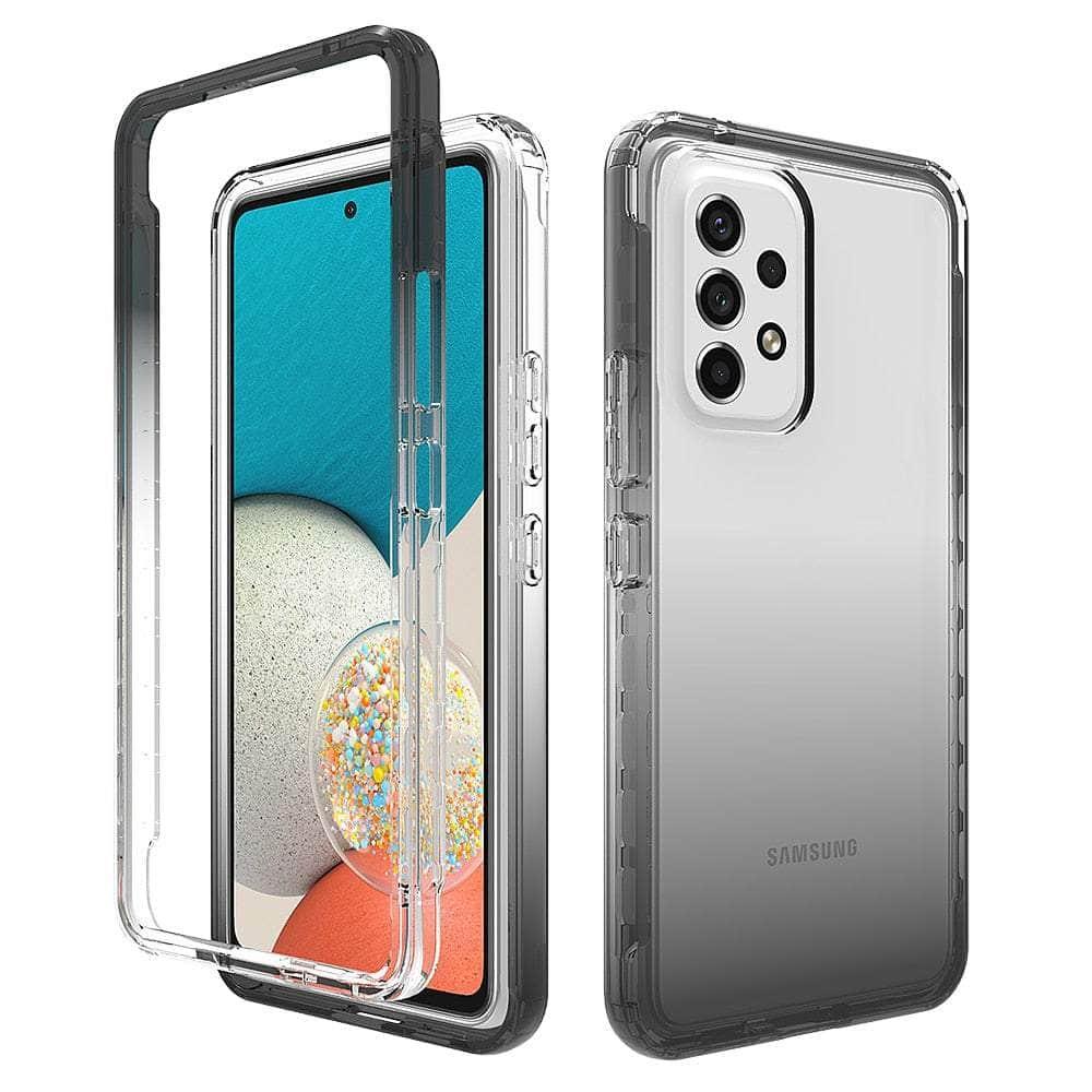 Shockproof Clear Case for Samsung Galaxy S23 Ultra - Durable Transparent Protective Cover for Everyday Use & Outdoor Activities