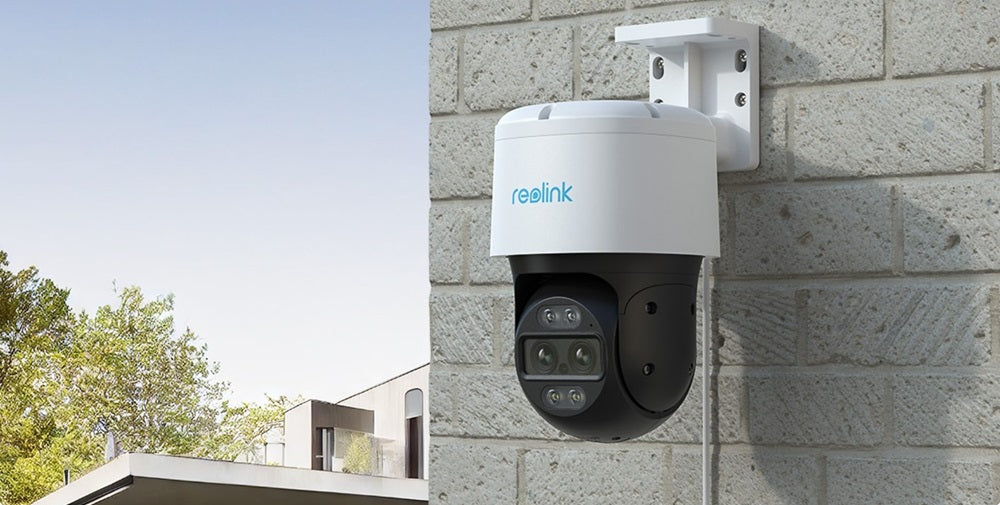P760 4K Dual Lens PTZ Security Camera with Motion Tracking & PoE - Ideal for Home Surveillance, Office Monitoring & Outdoor Security