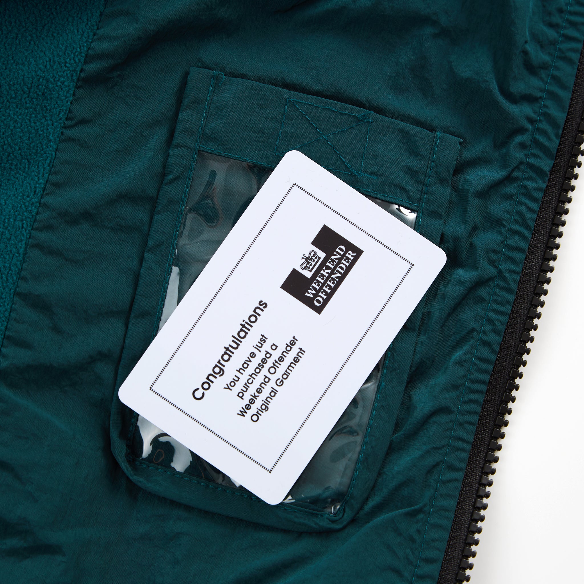 Weekend Offender Men's Technician Windbreaker Jacket - Lightweight Water-Resistant Outdoor Jacket for Hiking, Running & Casual Wear - Deep Pine Green