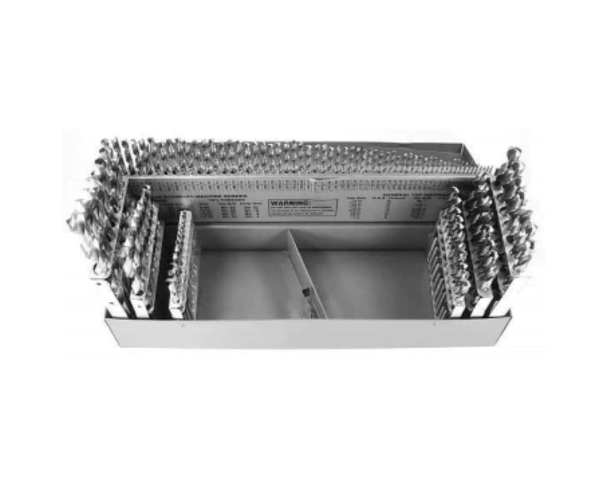 47-Piece Brad Point Drill Bit Set - #1 to #47 Sizes - Premium Woodworking & Metal Drilling Tools for DIY Projects & Professional Use