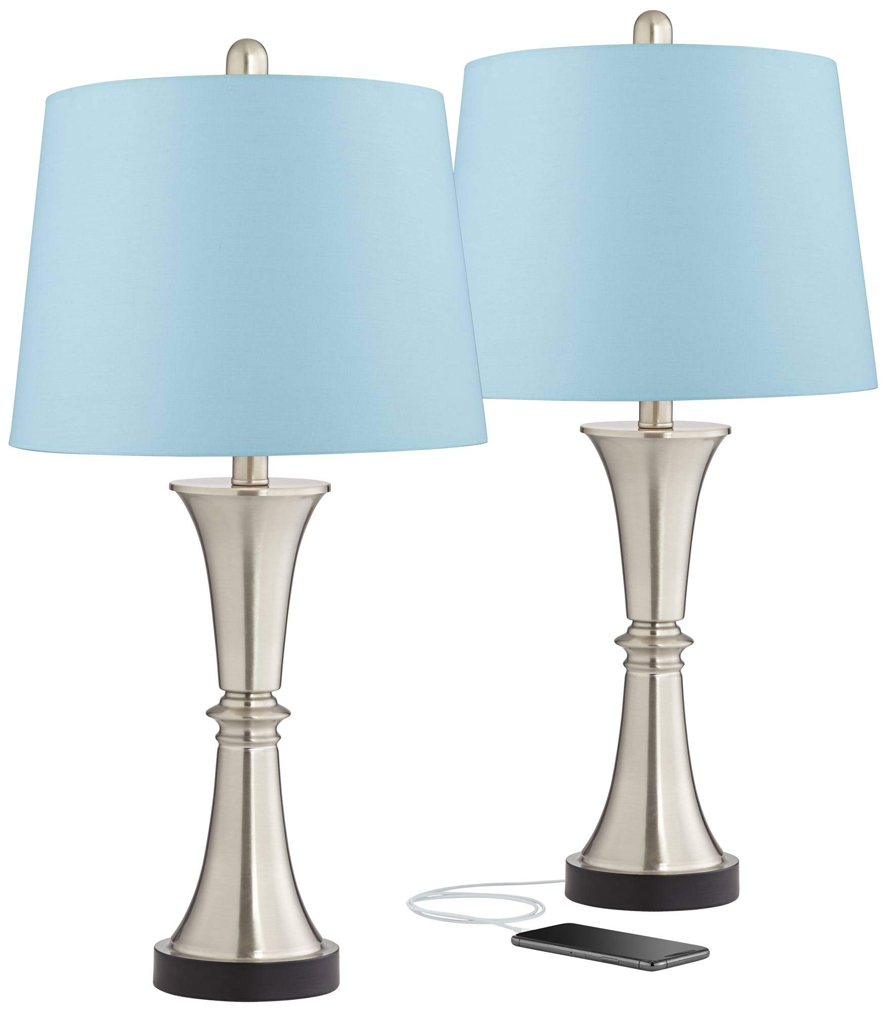 360 Lighting Seymore Modern Table Lamps Set of 2 - 26