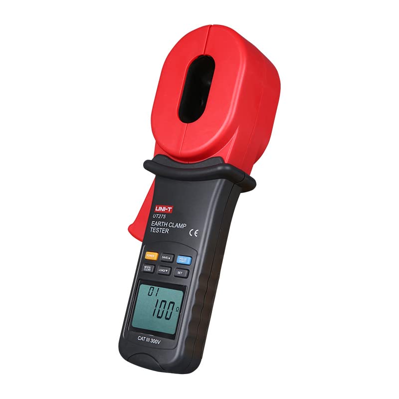 NI-T UT275/UT276A+/UT278A+ Digital Clamp Meter - Earth Ground Resistance Tester with Auto Range, Leakage Current Detection, Data Storage & Alarm Function | Perfect for Electricians, HVAC Technicians & Industrial Maintenance