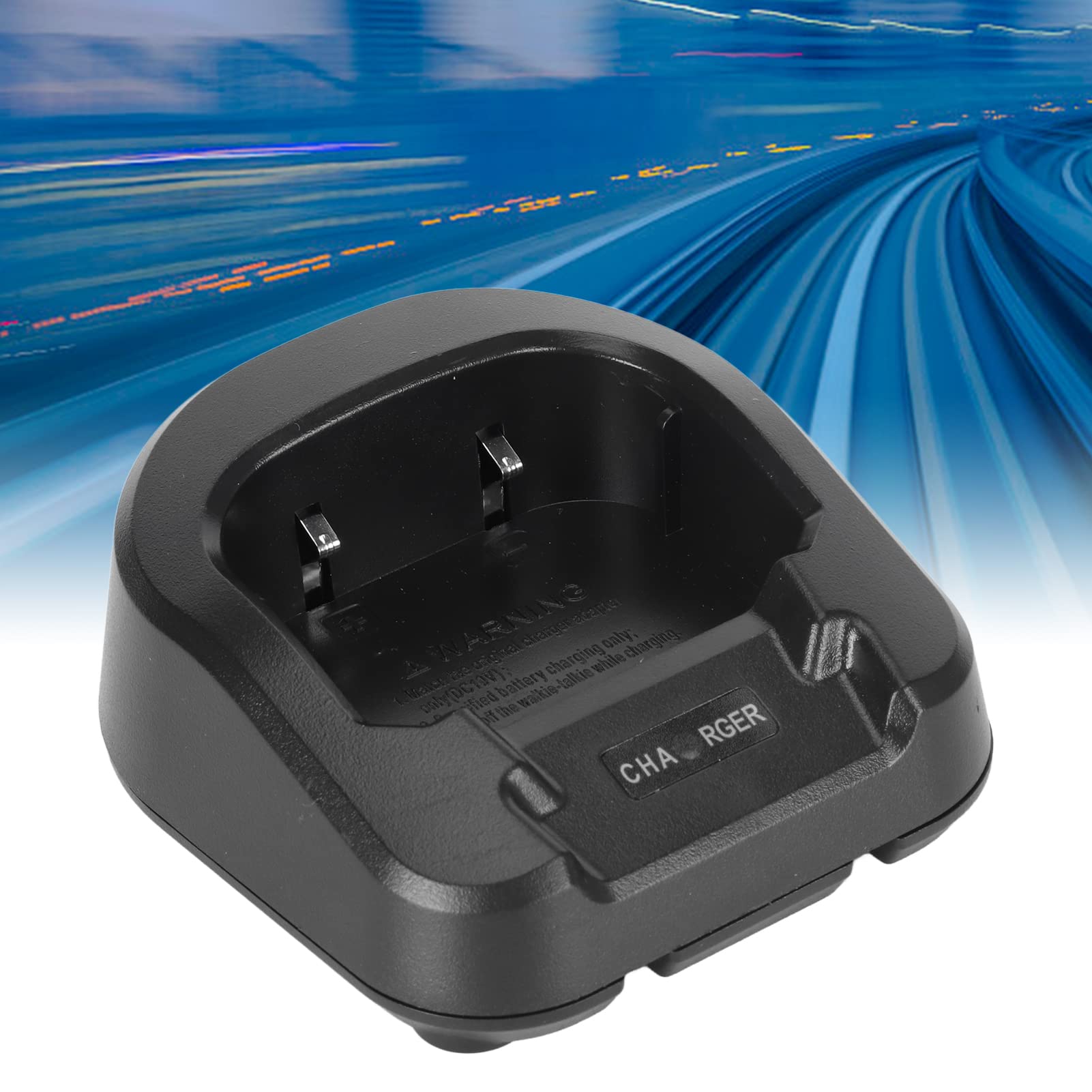 2 Way Radio Battery Charger - USB Cable Desk Charger with LED Indicator Light | Compatible with BAOFENG UV-82/UV-82HP/UV-82L Series | Fast Charging for Walkie Talkies at Home, Office & Outdoor Adventures