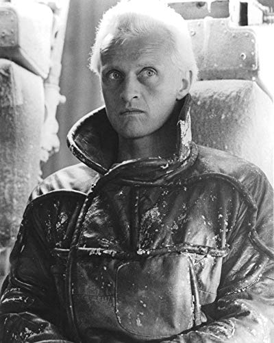 Blade Runner Rutger Hauer Movie Poster Print 24x18 - Vintage Sci-Fi Wall Art Decor for Home Theater, Office & Man Cave