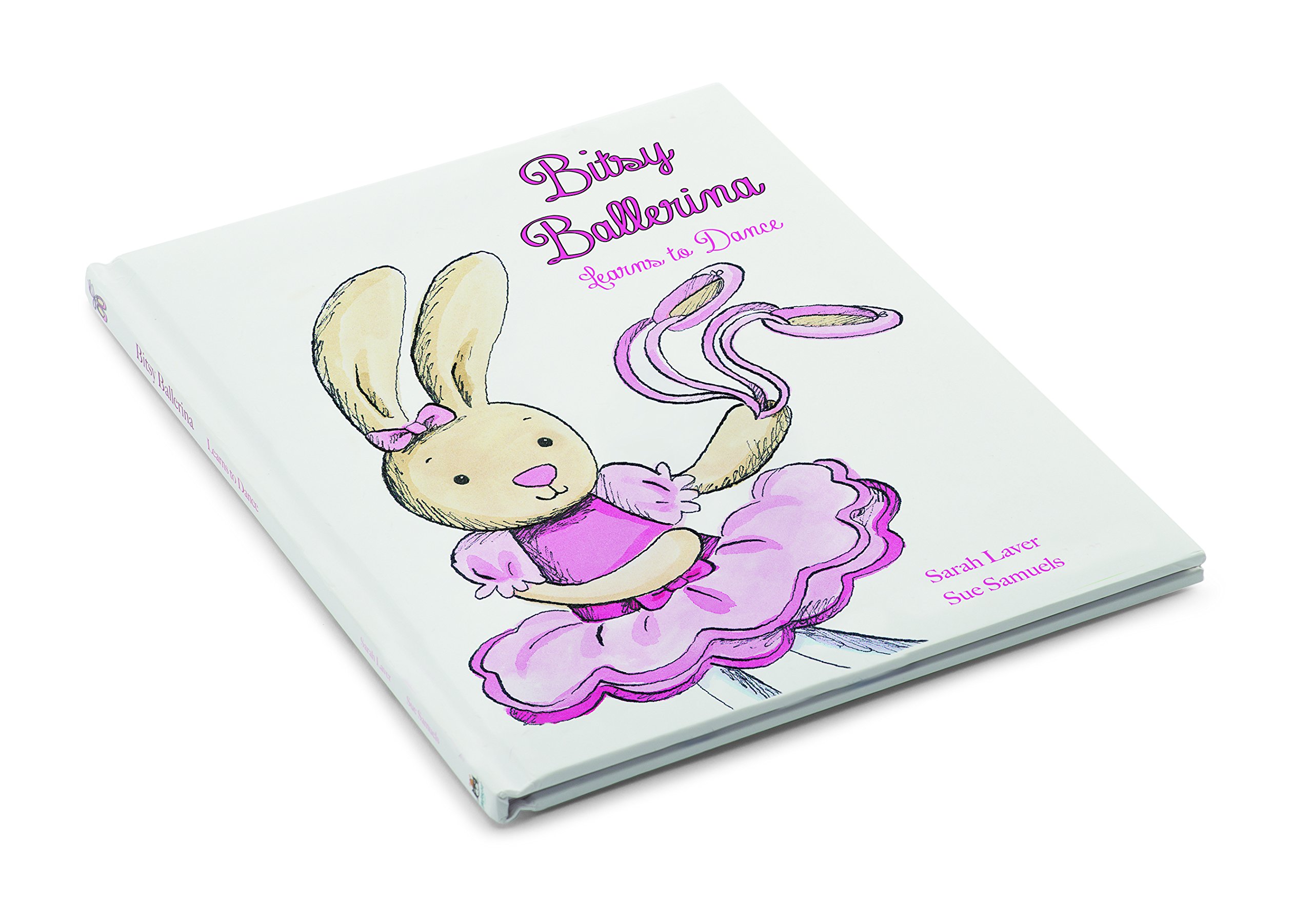 Jellycat Bitsy Ballerina Learns to Dance Book - Interactive Children's Storybook for Toddlers | Perfect for Bedtime Reading & Early Learning