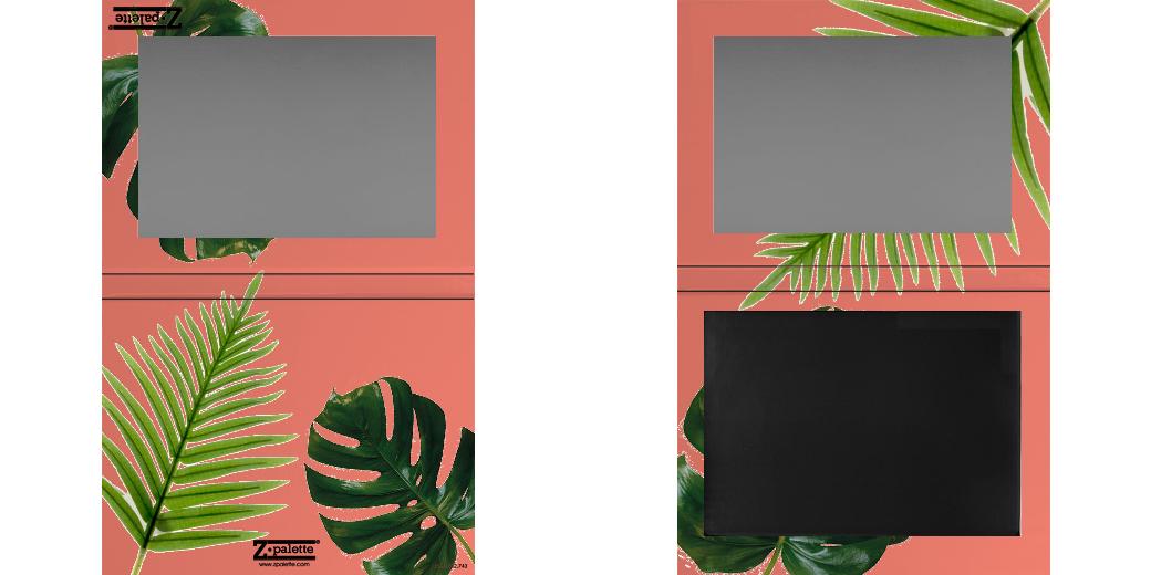 Custom Extra Large Z Palette - Magnetic Makeup Palette for Eyeshadows & Blush - Perfect for Professional Makeup Artists & Travel