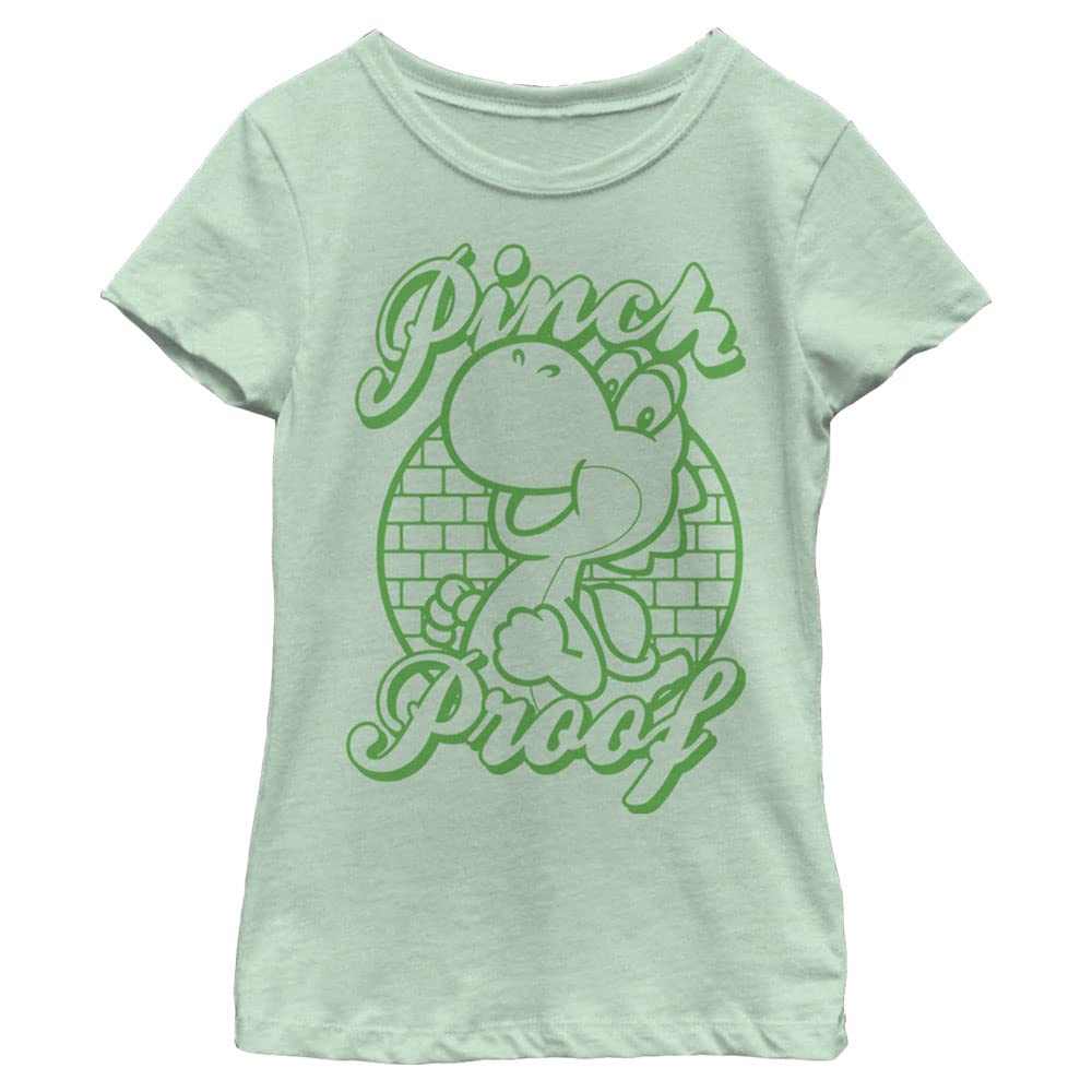 Nintendo Yoshi Pinch Proof T-Shirt for Girls - Fun & Comfortable Gaming Apparel for Casual Wear & Cosplay