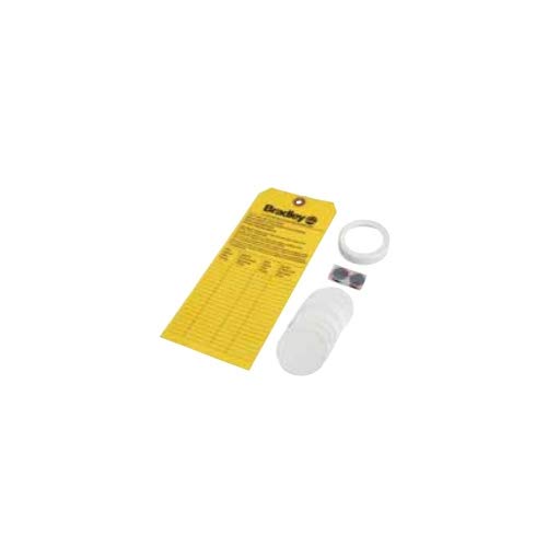 Bradley S19-949 Eyewash Refill Kit - 15 Pack | Emergency Eye Wash Station Replacement | OSHA Compliant Safety Equipment for Labs, Factories & Workplaces