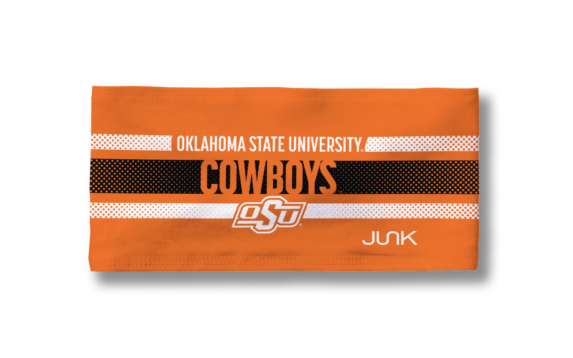 Oklahoma State University Faded Stripe Big Bang Lite Headband - Adjustable Sports Headband for Running, Yoga, Workouts & Outdoor Activities
