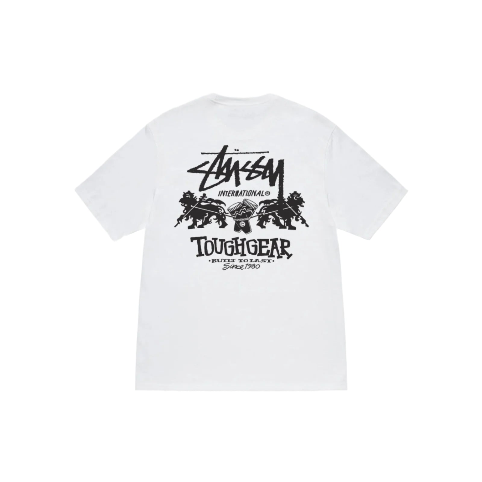 Stussy Tough Gear International Tee - Premium Cotton Streetwear T-Shirt for Men | Casual Wear, Skate Style & Urban Fashion