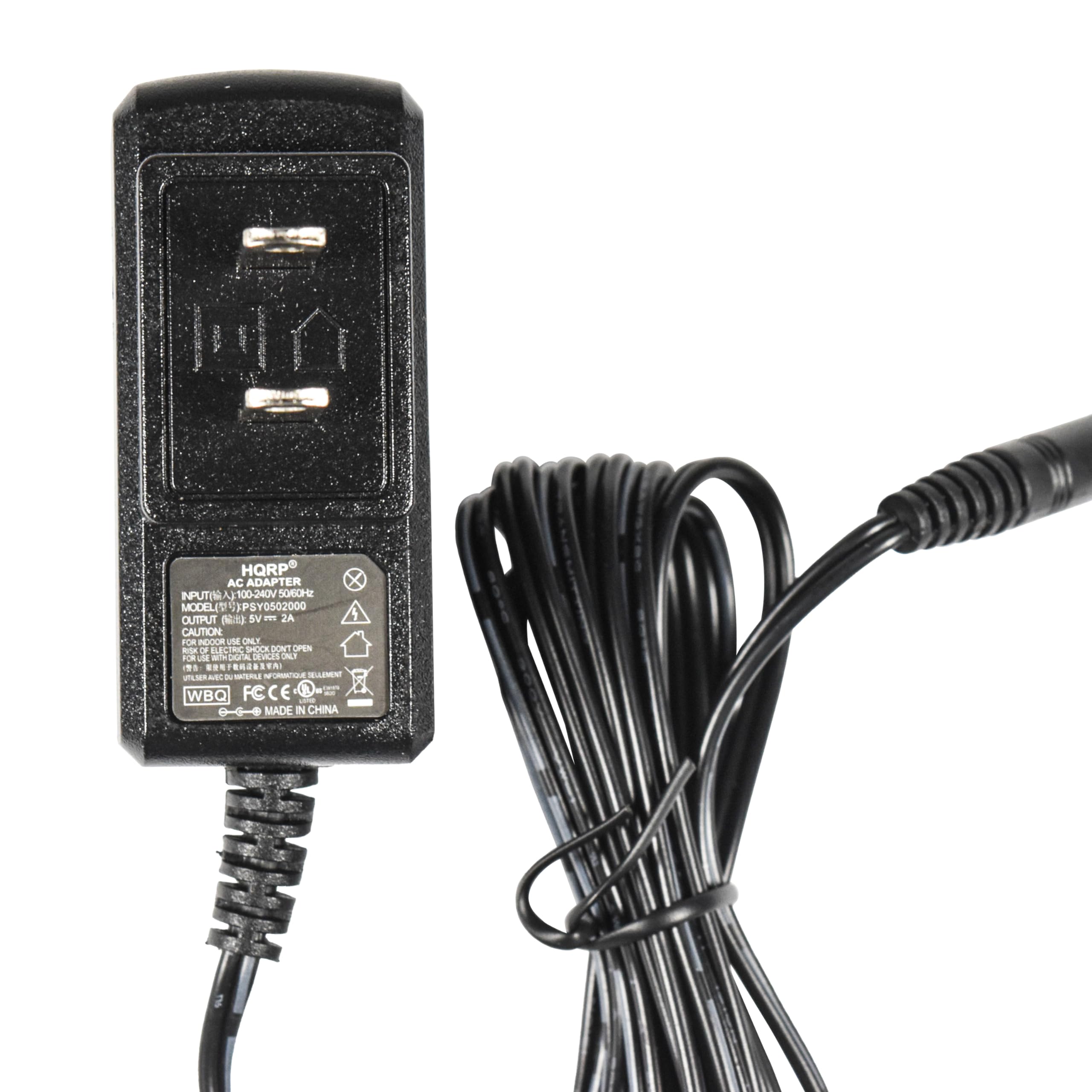 HQRP AC Adapter Charger for Archos Arnova 7c G2 7CG2 & 80b Platinum Android Tablet - Power Supply Cord with EU Plug - Perfect for Home, Office and Travel Charging