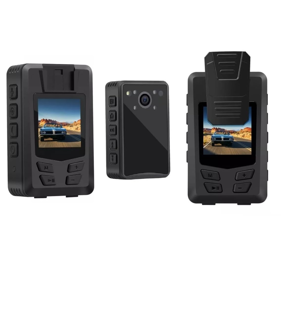 Q5 4K Police Body Camera with 64GB Memory & 2-Inch Display - Lightweight, Portable HD Body Cam for Law Enforcement, Security, Outdoor Activities - Clear Night Vision for Home & Professional Use