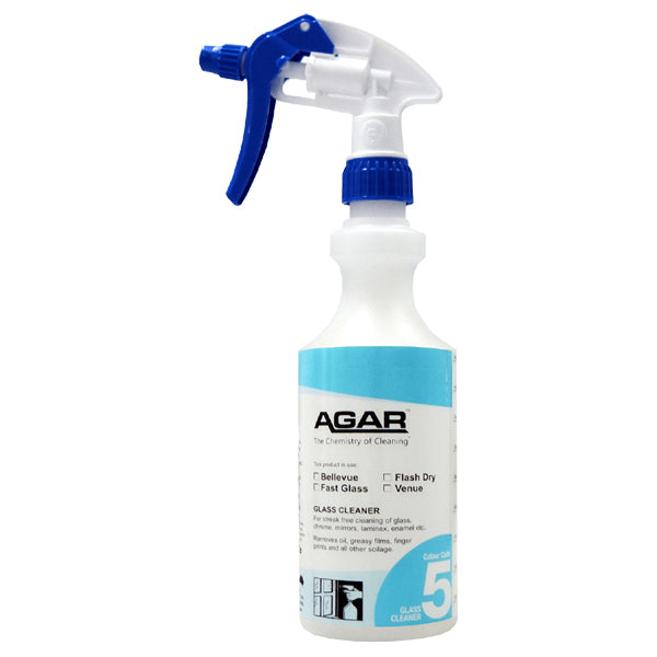 Fast-Drying Agar Window Cleaner & Shiny Surface Cleaner Spray - Streak-Free for Glass, Mirrors & Stainless Steel | Perfect for Home, Office & Car Windows