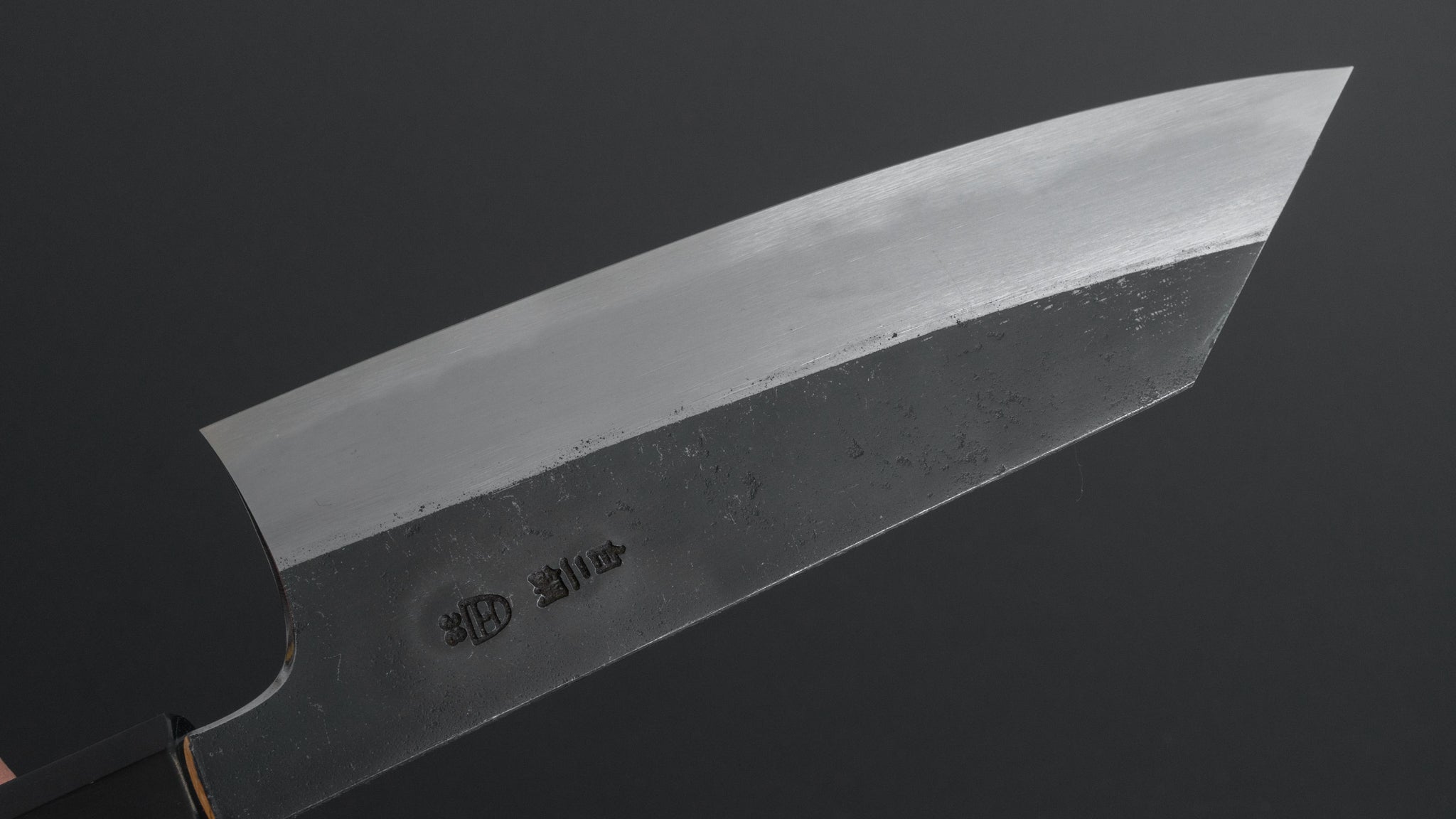 Premium Hitohira Togashi White #2 Steel Kurouchi Bunka Knife with Hinoki Cypress Wood Handle - Japanese Chef Knife for Slicing, Dicing & Precision Cooking