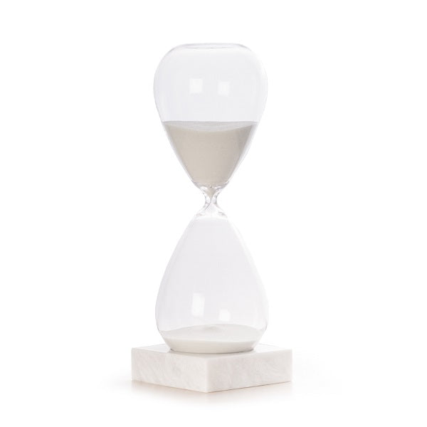 90 Minute Hand Blown Sand Timer - Premium Glass Hourglass for Time Management, Meditation & Classroom Activities - Perfect for Office, Yoga, and Study Sessions