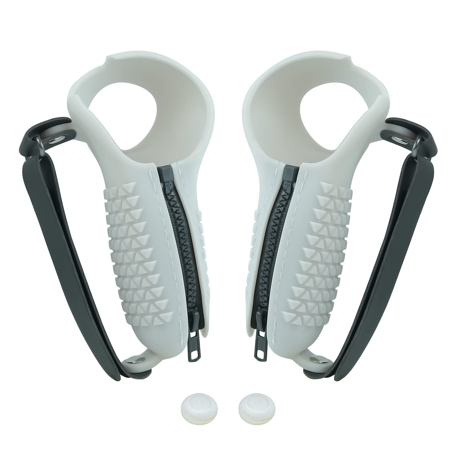 Premium Silicone Grip Cover & Rocker Caps for Pico4 VR Controller - Protective Skin for Enhanced Comfort and Durability | Perfect for VR Gaming, Fitness Training, and Immersive Experiences