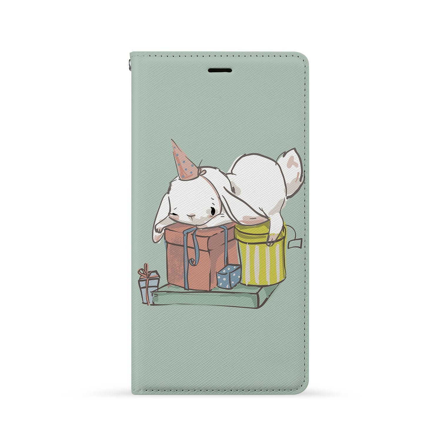 Huawei Wallet with Bunny Design - Slim RFID Blocking Leather Wallet for Men & Women - Perfect for Travel, Shopping, and Everyday Use