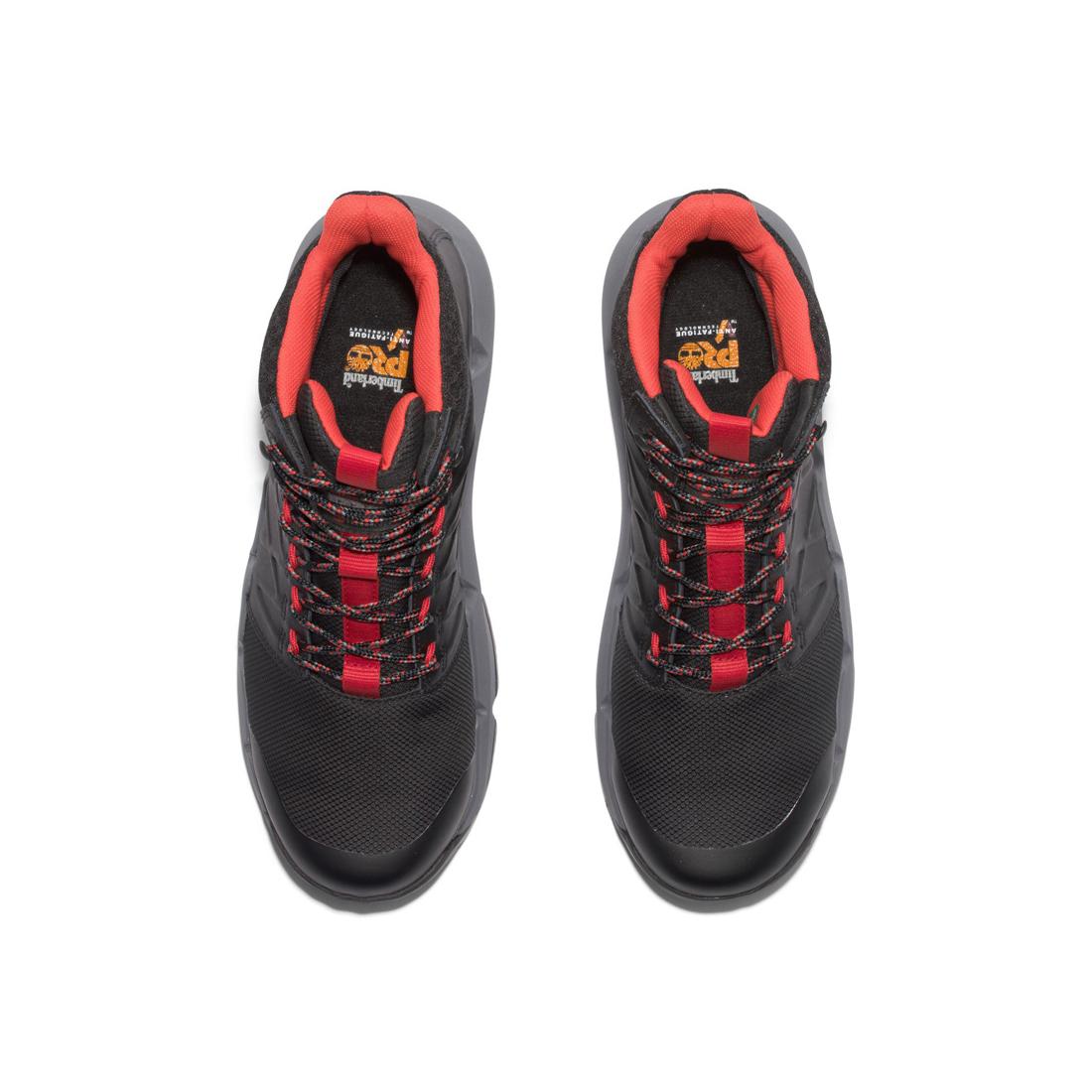 Morphix 6 Inch Composite Toe Waterproof Work Boot Black
