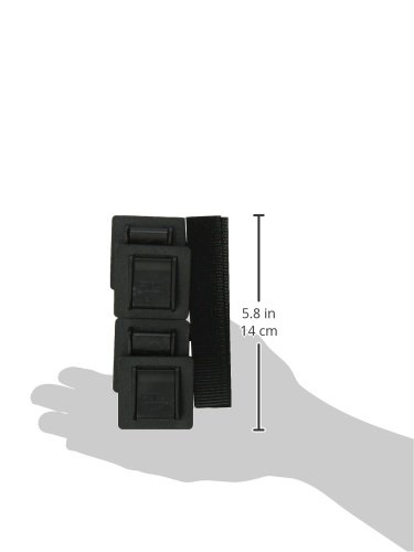 2 Pack Heavy Duty Equipment Safety Straps - Black - Secure Tools & Gear for Construction, Camping, and Outdoor Activities
