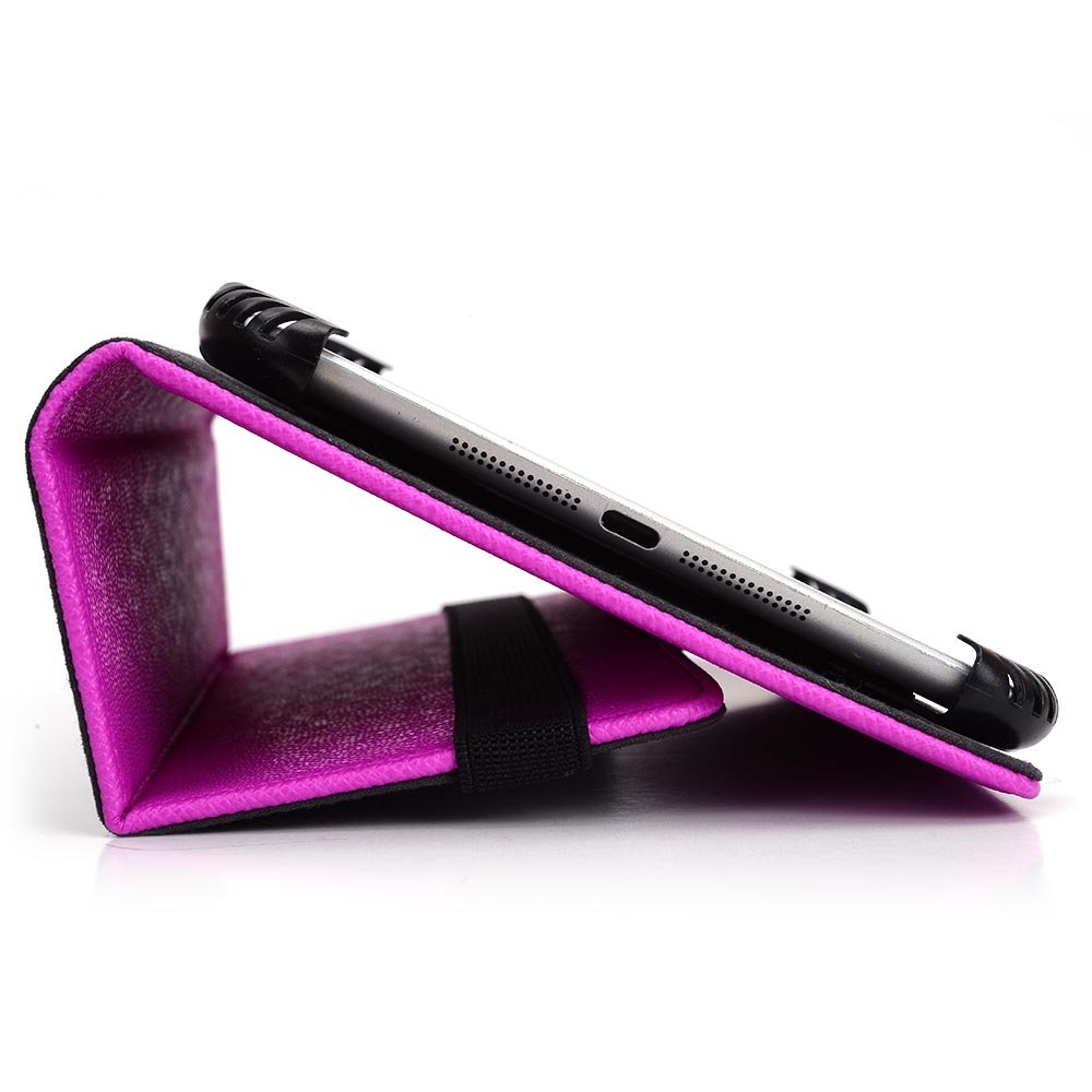 Craig Electronics CMP765 7 Inch Tablet Case - Shockproof Protective Cover with UniGrip Handle for Kids & Adults - Hot Pink - Perfect for School, Travel & Home Use