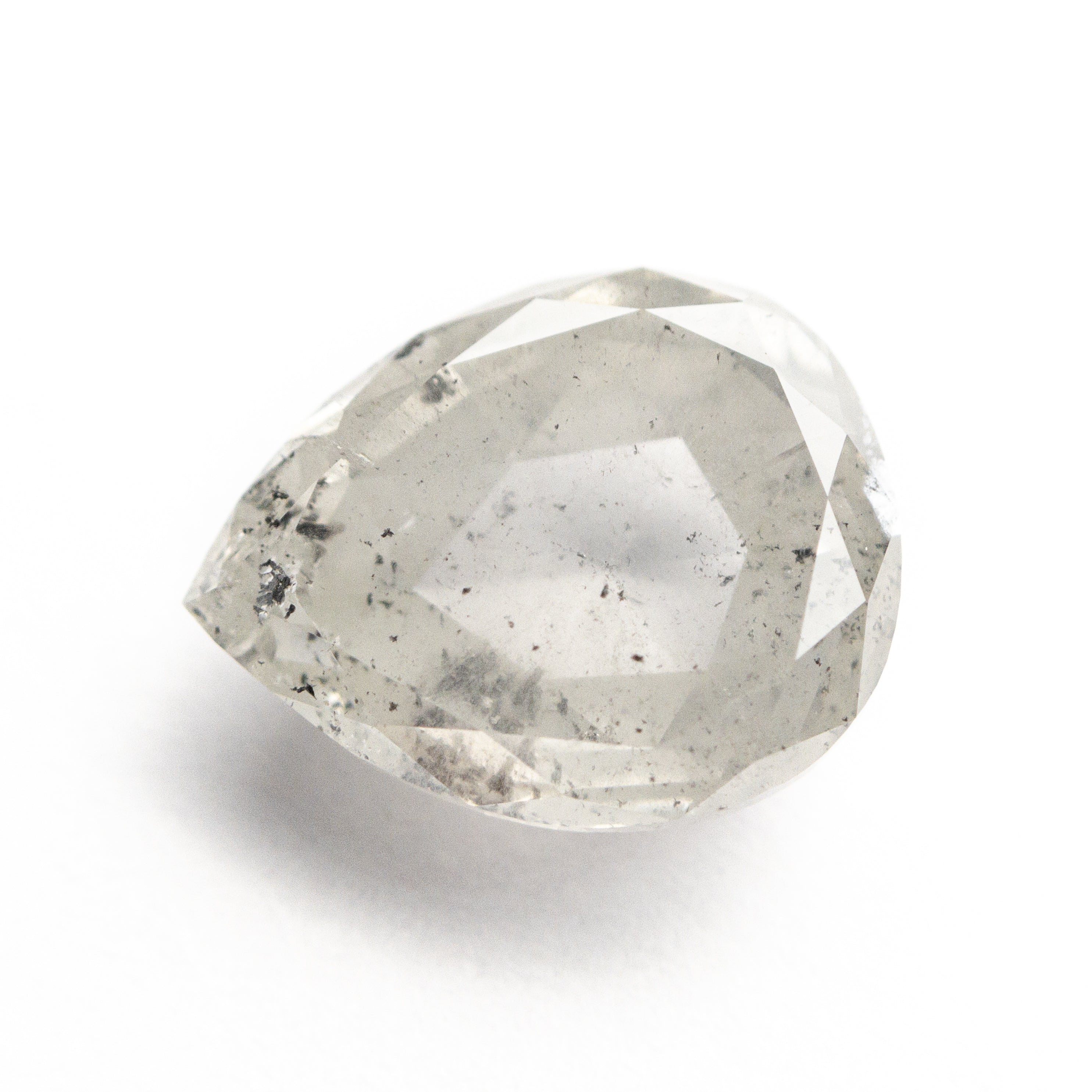 3.32ct Pear-Shaped Double Cut Diamond (10.57x8.37x4.43mm) - Perfect for Engagement Rings & Fine Jewelry Making
