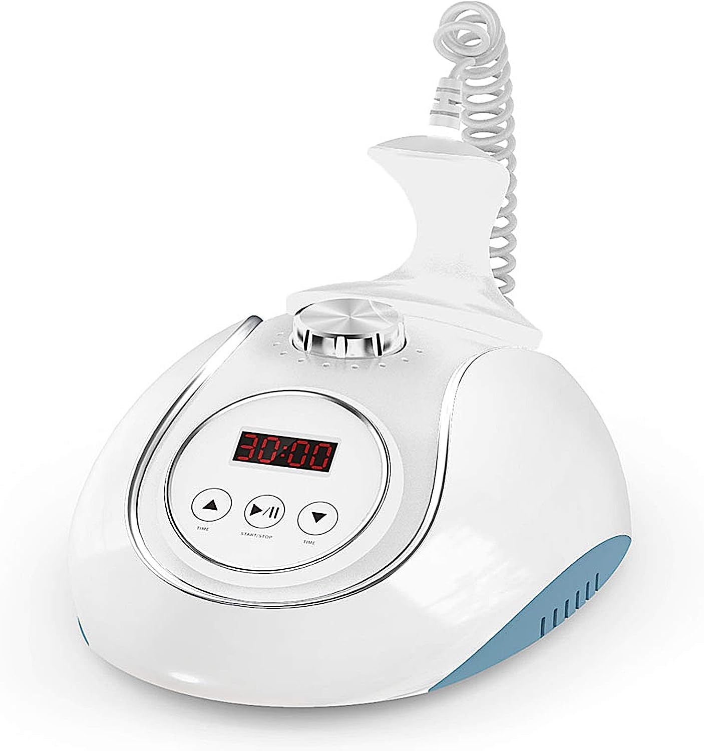Elitzia Body Shaper - 9-Level Adjustable Waist Massager & Skin Care Tool for Belly Fat Reduction (White) - Perfect for Postpartum Recovery, Weight Loss & Relaxation at Home/Office