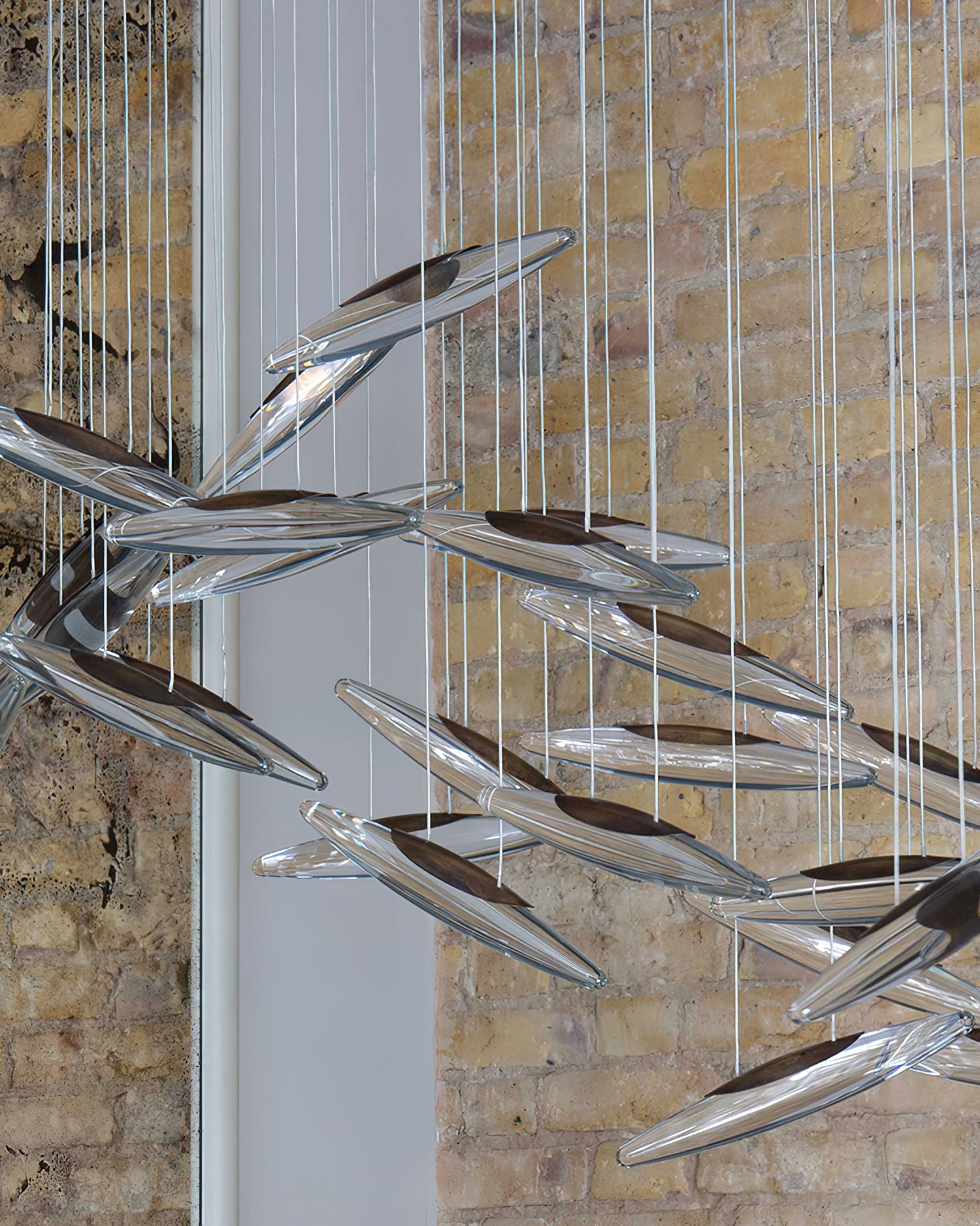Moonlight Whispers Crystal Chandelier - Elegant Ceiling Light Fixture for Dining Room, Bedroom & Living Room Decor