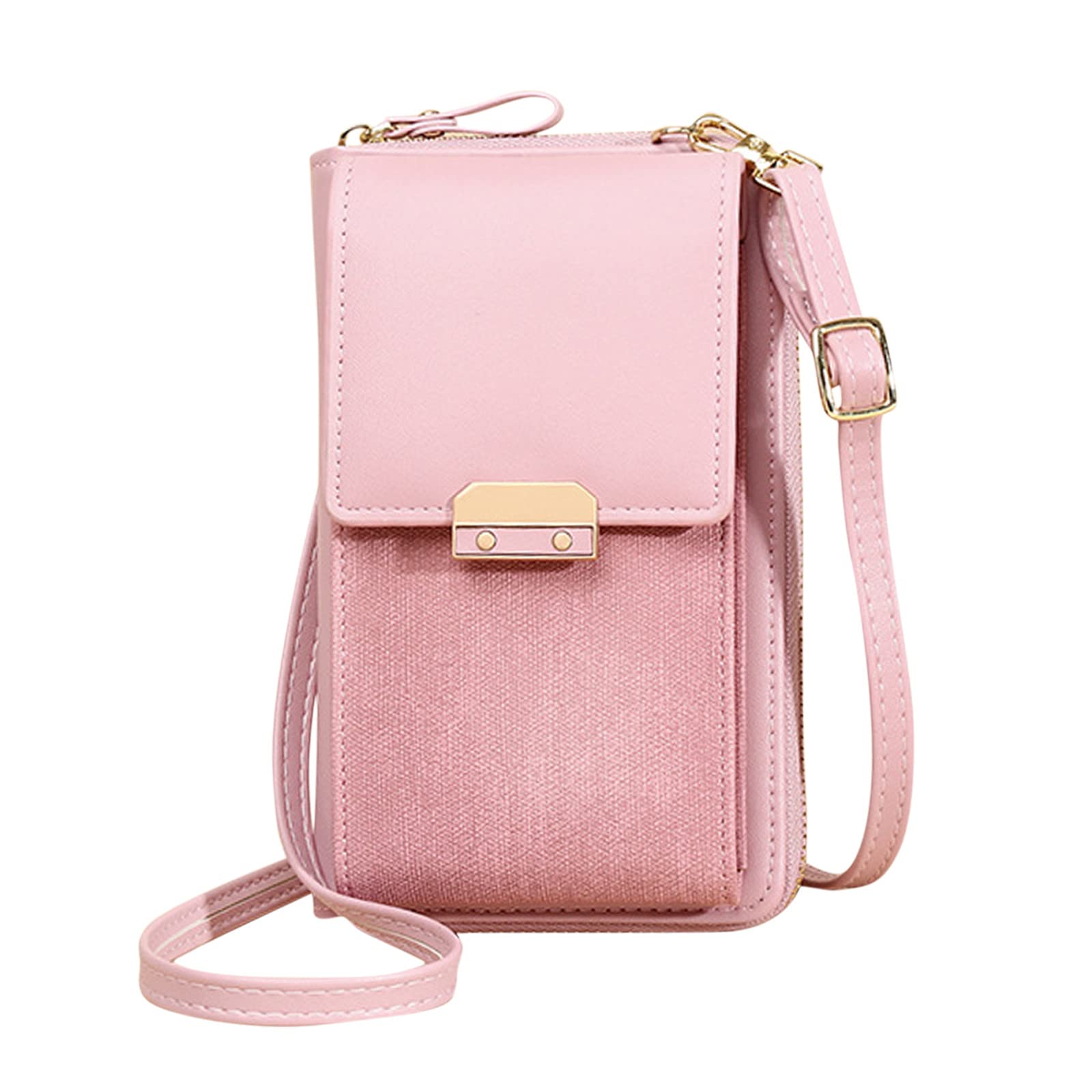 Stylish Brown Crossbody Messenger Bag for Women & Men - Durable Shoulder Handbag Purse for Work, Travel & Everyday Use